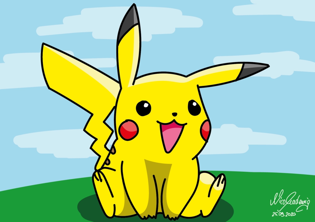 Pikachu Illustration
